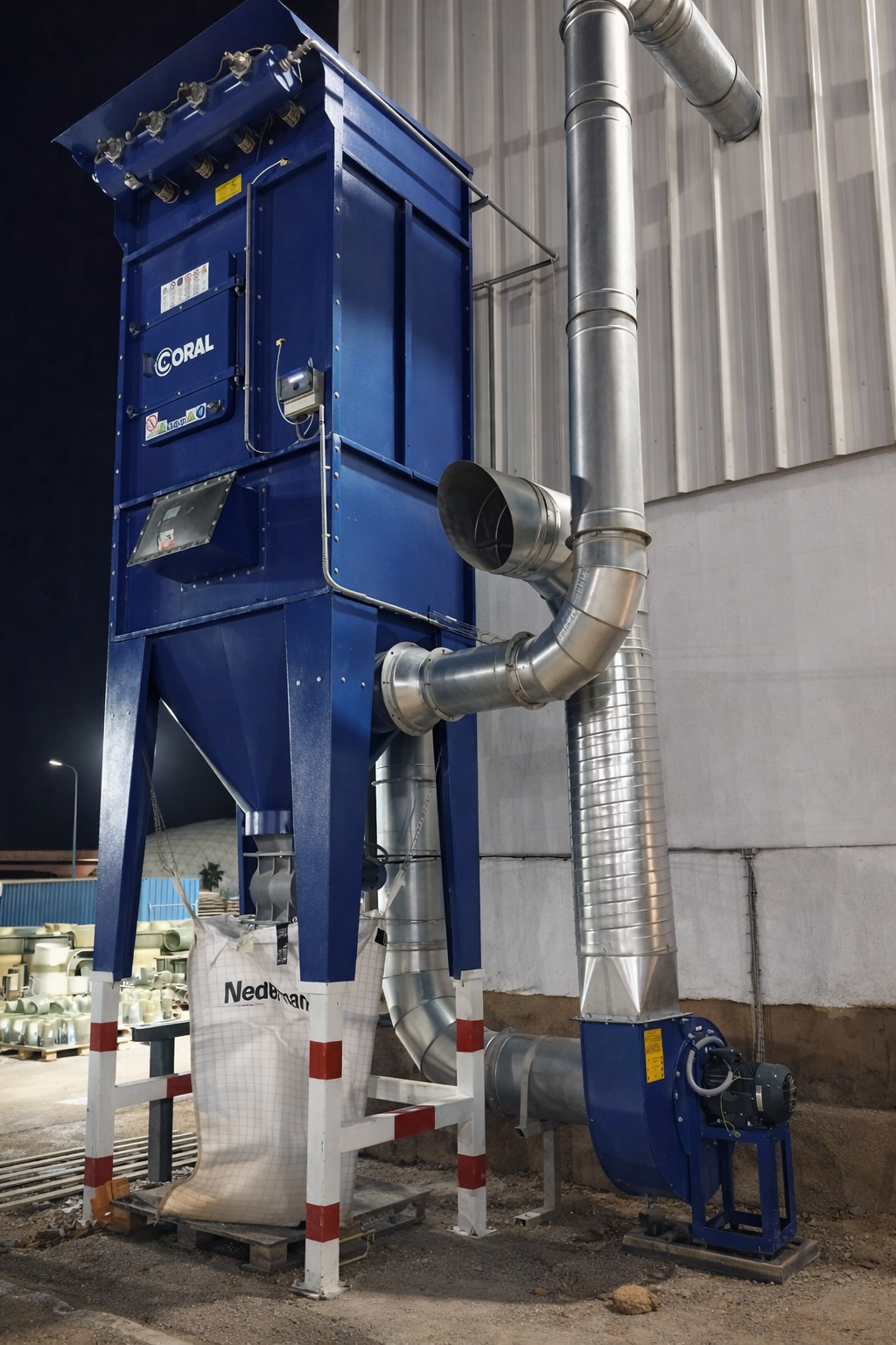 Usine OCP Jorf Lasfar - Dépoussiérage industriel